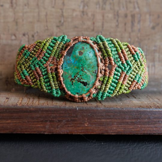 Kuychi Rumi Knoted Bracelet - Phoenix Stone - Peru