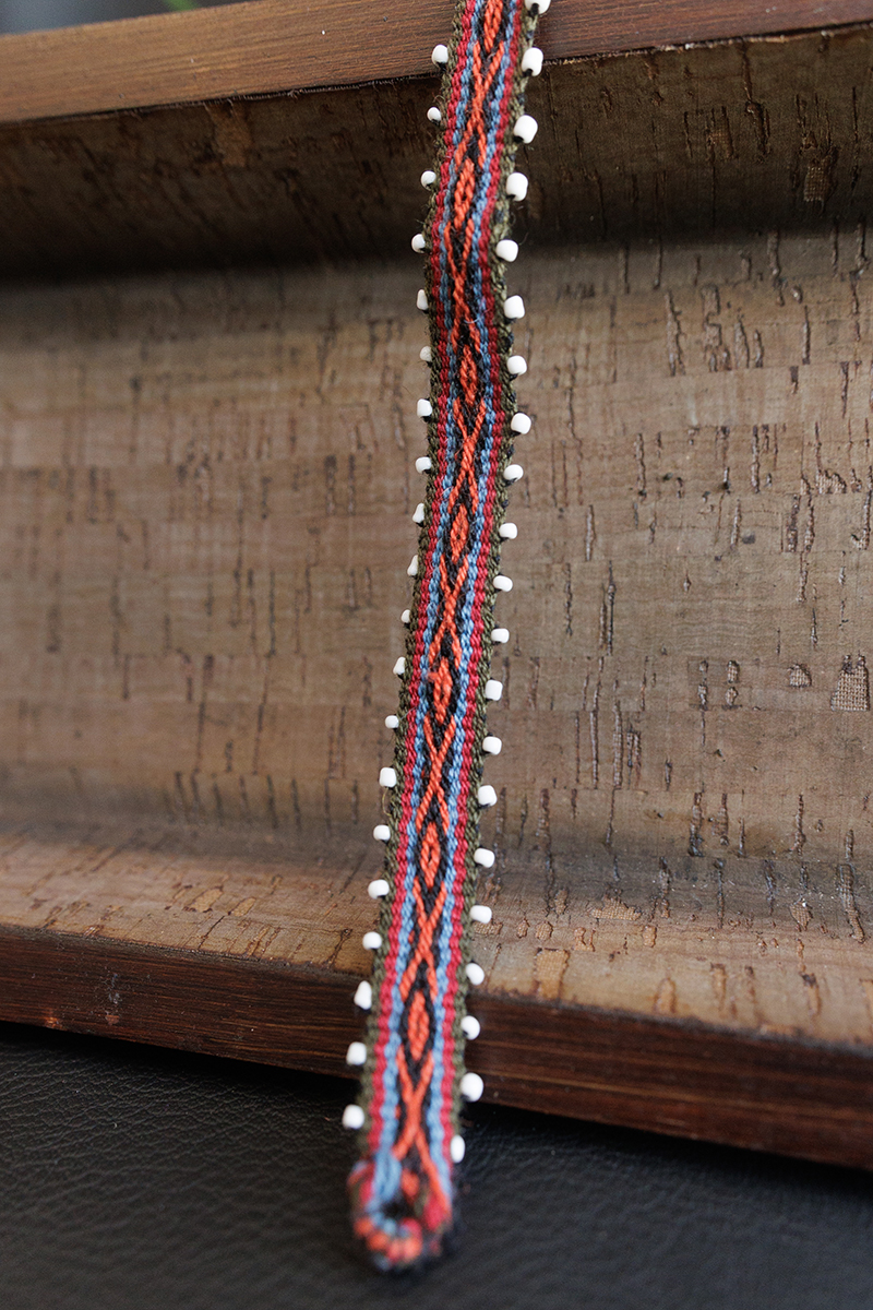 Beaded Woven Inca Pattern - Peru