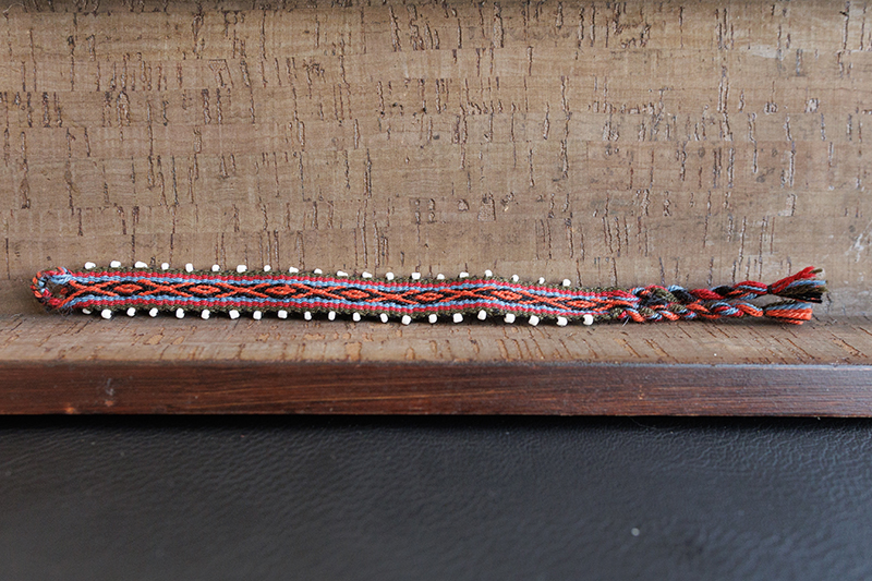 Beaded Woven Inca Pattern - Peru - Image 2